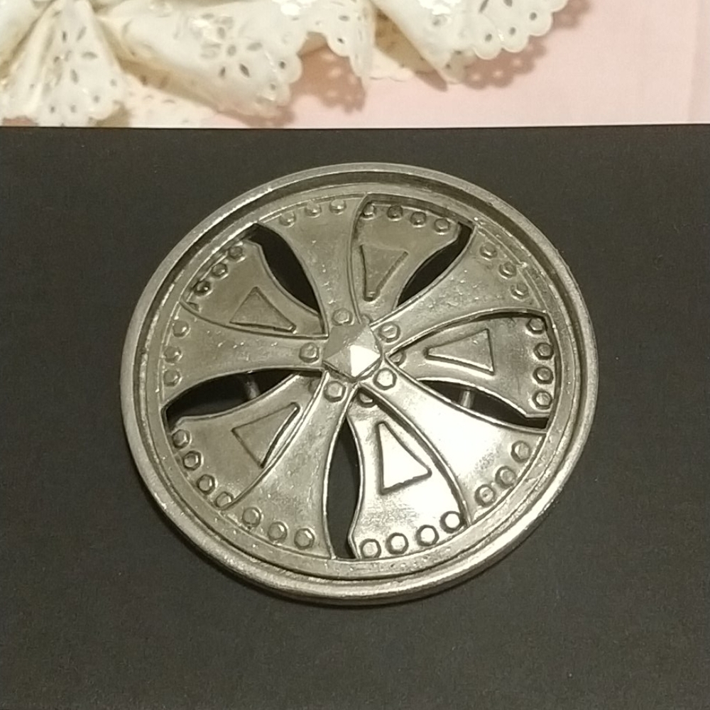 Silver Star belt buckle